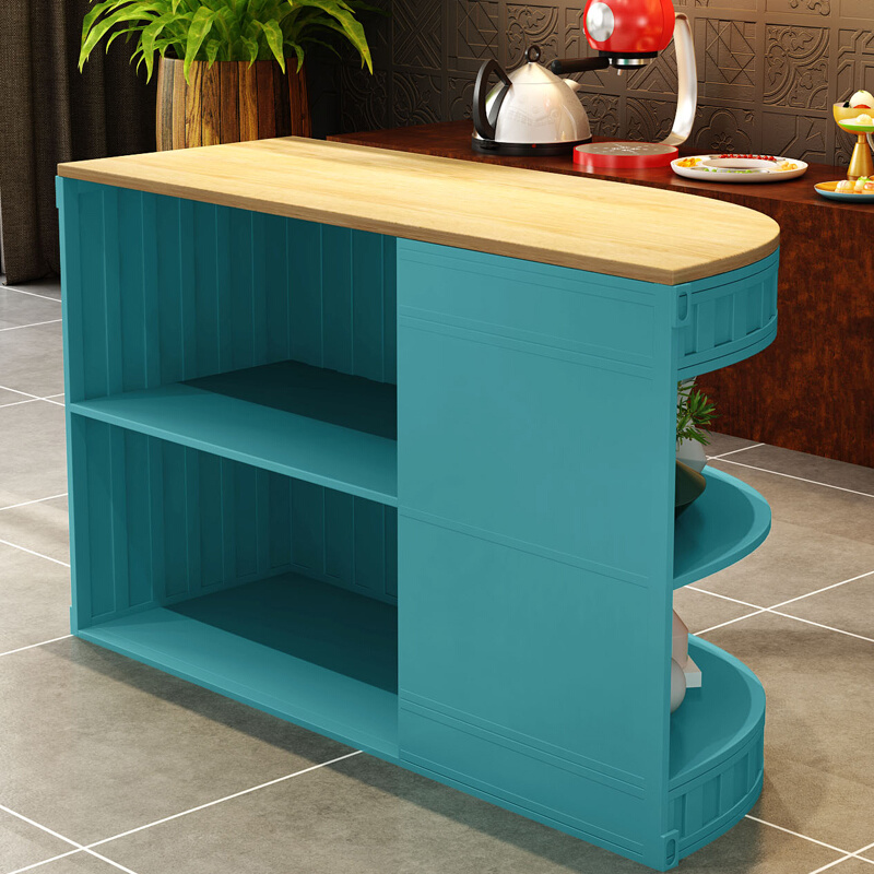 弧形转角收银台吧台柜工业风铁艺简约现代前台接待台X奶茶店酒吧