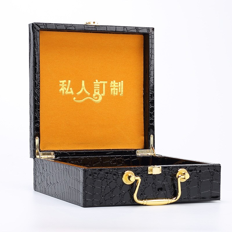 鳄鱼皮皮带木盒 腰带P礼盒精美皮带盒