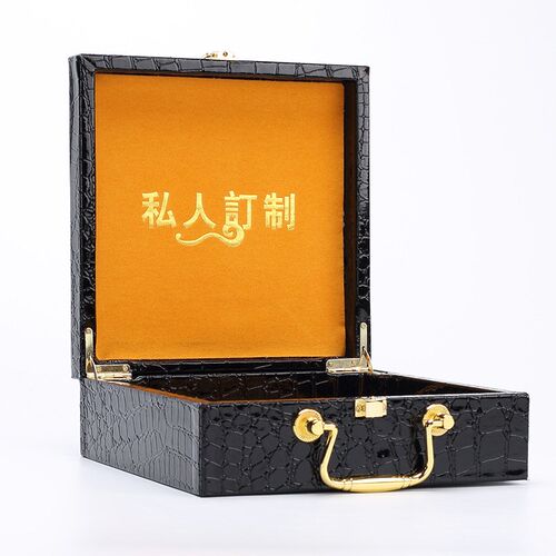 鳄鱼皮皮带木盒 腰带P礼盒精美皮带盒