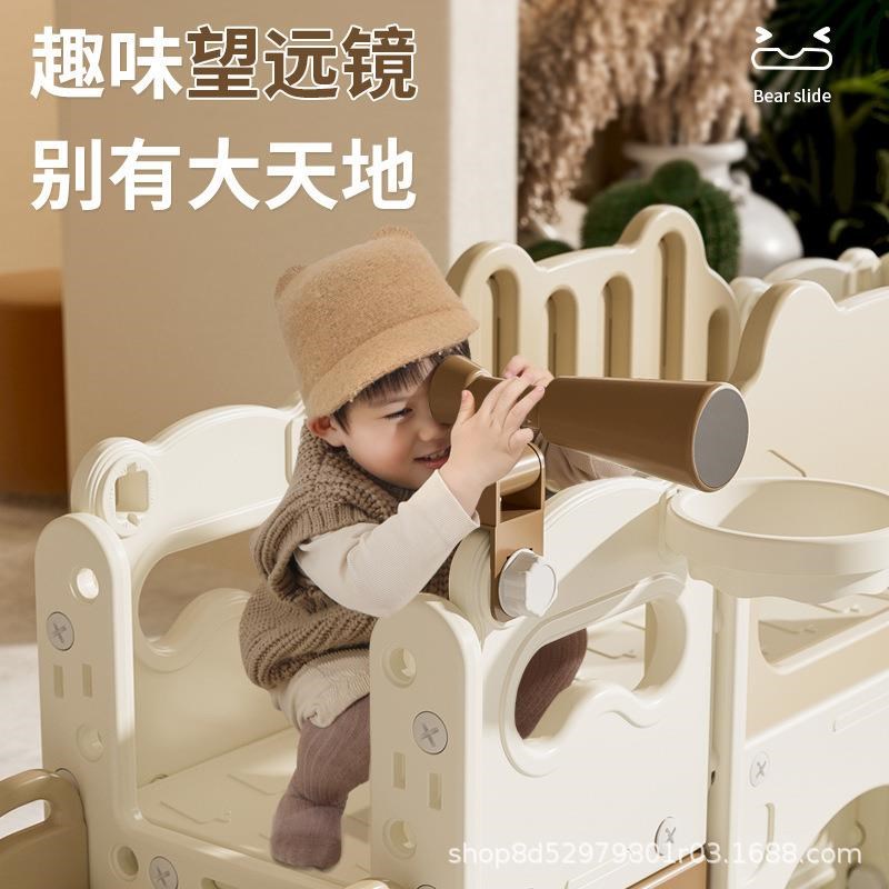 滑滑梯室内家用儿童3到10岁可折叠宝宝大型幼儿园滑梯秋千二合一