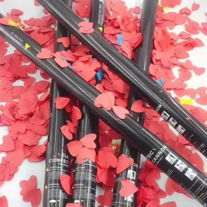 电子礼炮弹夜店酒吧气氛道w具电子礼炮枪加特林礼花筒婚庆喷纸枪