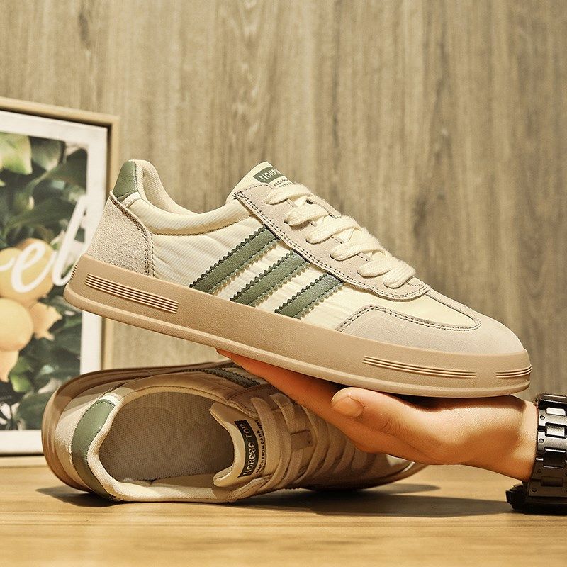 德训鞋男款透气软底不累脚爆款男生板鞋2024秋季休闲运动帆布男鞋,流行男鞋,休闲板鞋,淘宝优惠券,粉丝福利购,淘宝优惠卷