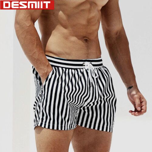 Desmiit Men's sport running beach Short Swimming Shorts Men