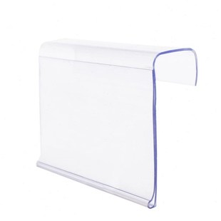 超市标价条仓库货架标识牌散称挂式标签牌塑料透明标签套物料卡