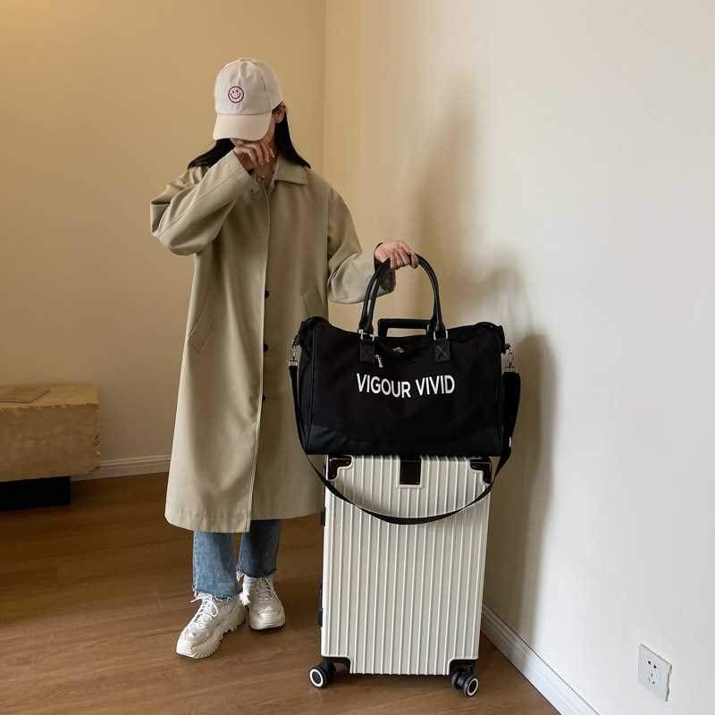 轻便短途旅行包袋运动包干湿分离瑜伽健身包游泳包学生住宿行李包