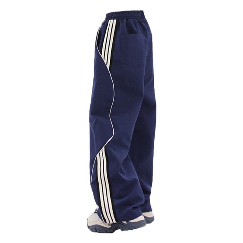 微胖定制设计感韩版高腰工装裤女大码美式宽松bf直筒休闲阔腿长裤,女装/女士精品,大码连衣裙,淘宝优惠券,粉丝福利购,淘宝优惠卷