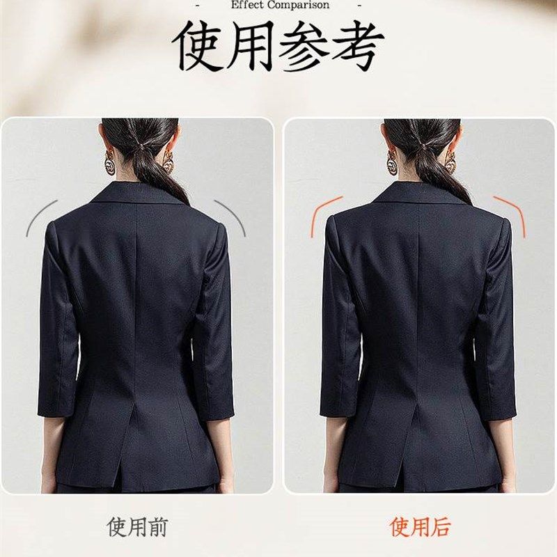 加硬海绵包布垫肩衬衫西装外套大衣肩垫托肩垫片溜肩翘肩塌肩薄厚