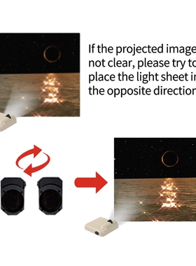 新品Moon Background Projection Lamp Galaxy Light Projector N