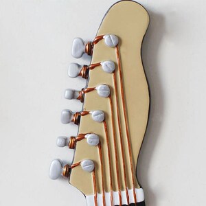 速发3Pcs Resin Guitar Wall Hook Novelty Wall Hanger Holder H