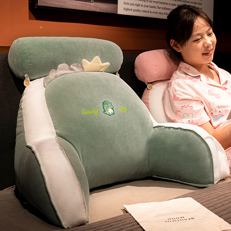 床头软包a大靠背沙发靠垫宿舍枕头床上看书床靠护腰靠枕抱枕靠背