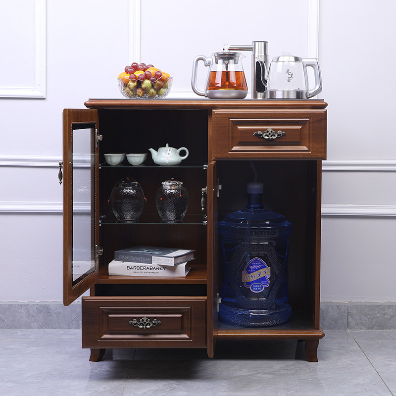 中式茶吧机家用全自动实木立式冷热饮水机煮茶器一体式智能茶水柜,厨房电器,茶吧机/泡茶机,淘宝优惠券,粉丝福利购,淘宝优惠卷