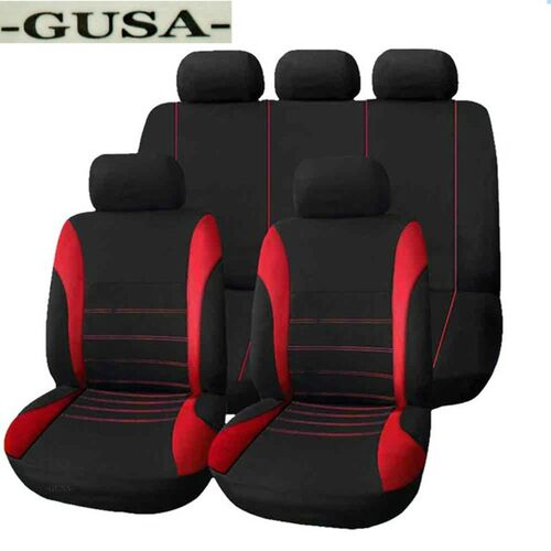 ( Front + Rear ) Flax car seat covers set for Honda accord 7