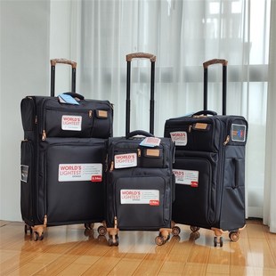 牛津布20寸登机箱24寸旅行箱拉杆箱28寸包超轻帆布大容量行李箱