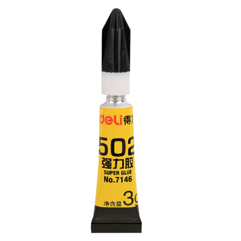 得力502胶水液体补鞋胶塑料专用胶粘鞋胶皮革皮鞋粘x强力胶粘性好