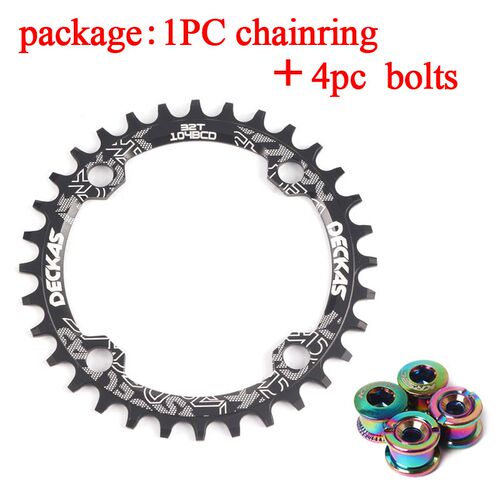 104bcd Chainring MTB Bike Chain ring Narrow Wide Round Chain