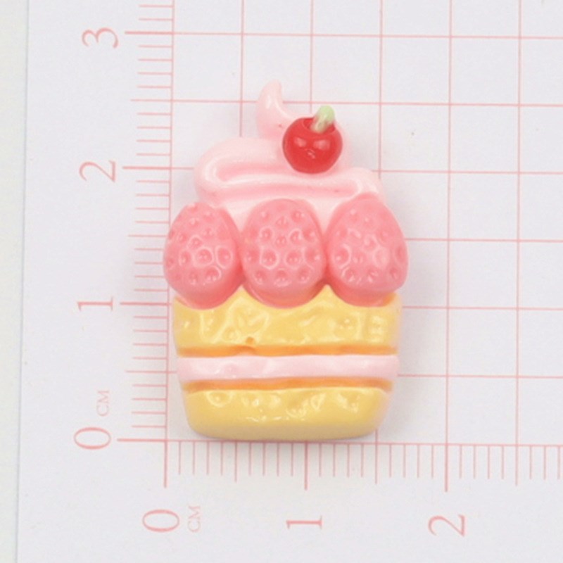 粉色系可a爱卡比食玩DIY奶油胶仿真系列树脂配件自制手机壳配饰