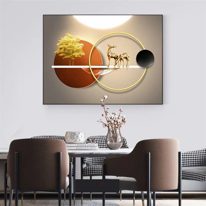 电表箱装饰画客餐厅画现代简约悬挂掀盖电闸挂画免打孔竖版画遮挡,家居饰品,电表箱装饰画,淘宝优惠券,粉丝福利购,淘宝优惠卷