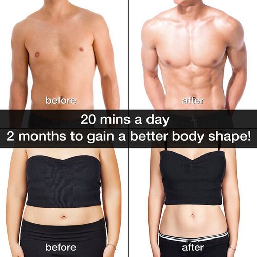 EMS Electric Muscle Stimulator Fitness Massage Abdominal Tra