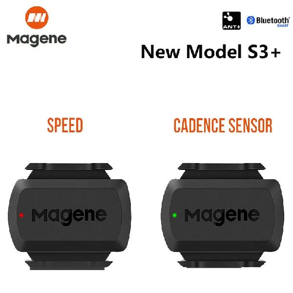 推荐Magene S3+ Speed Cadence Sensor ANT+Bluetooth Computer