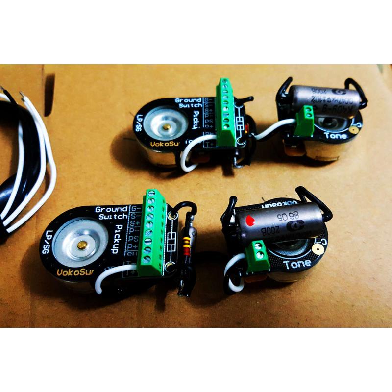 全升级lp线免 sg吉他吉他 路 切提拉 焊接单线升级铜cts电位器