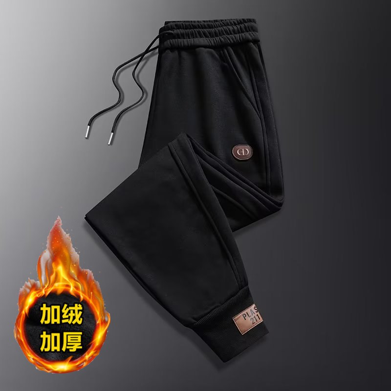 男人干活穿的劳保裤子男上班宽松耐磨脏工地服加绒加厚冬季工作裤