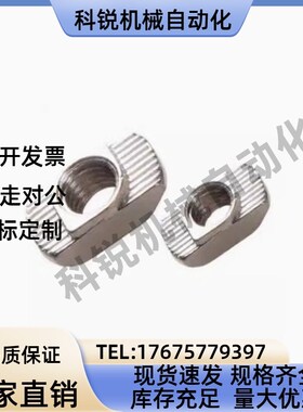 替怡合达AHC21-206/308/408/4010-M6欧标T型螺母M3M4M5M8