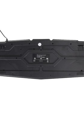 Illuminated 3Colors LED Backlight USB Wired Multimedia PC Ga