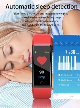 115Plus Sport Smart Watch Bracelet Heart Rate Blood Pressure
