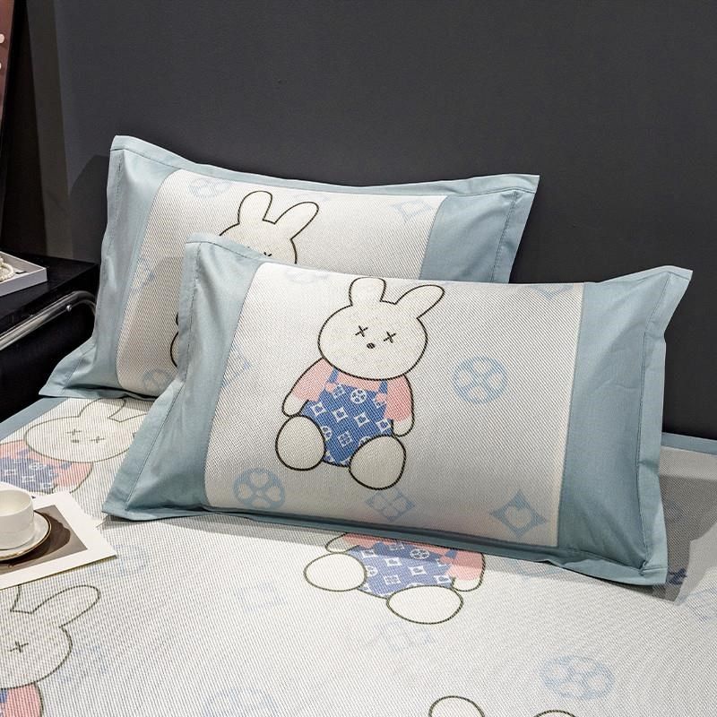 新品儿童冰丝凉席三件套床笠款藤席夏天季可机M洗婴儿可用席子202,床上用品,冰丝席,淘宝优惠券,粉丝福利购,淘宝优惠卷