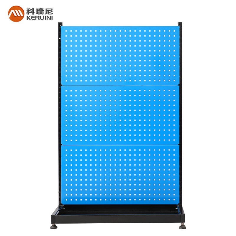 新款冷轧钢单面五金工具架加厚物料架工具墙挂板工具展示架洞洞