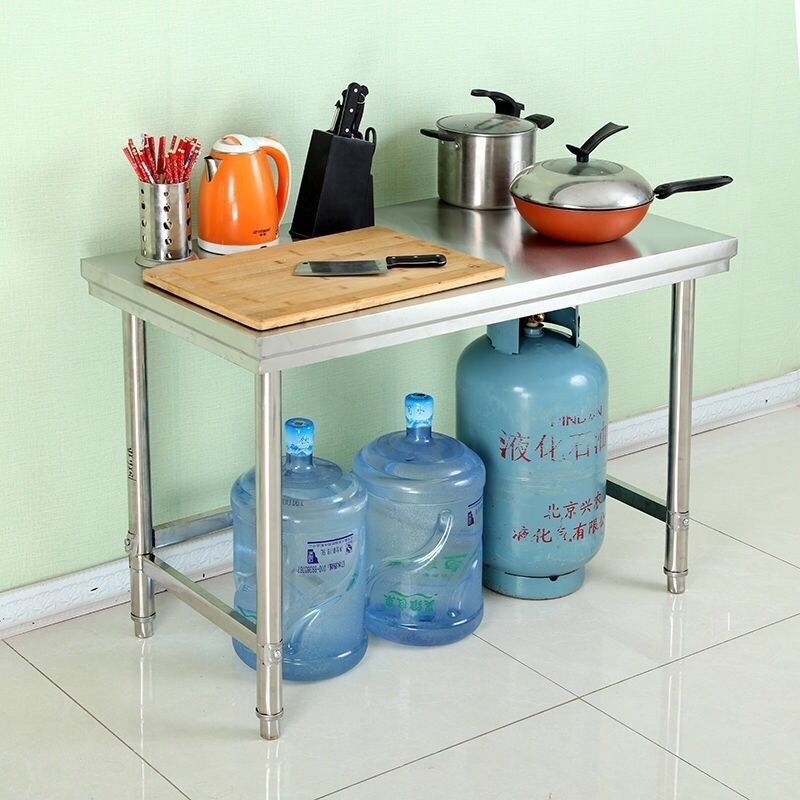 加厚304不锈钢工作台单层厨房商用打荷操作台长方形家用切菜桌子,橡塑材料及制品,亚克力管/有机玻璃管,淘宝优惠券,粉丝福利购,淘宝优惠卷