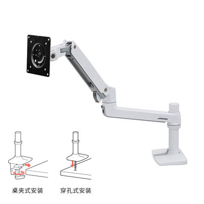 ergotron爱格升LX45-490-216台式显示器支架 电脑升降伸缩机械臂