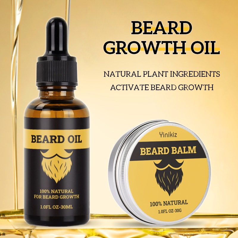 速发30g Beard Cream Beard Balm Men's Beard Oil Beard Wax