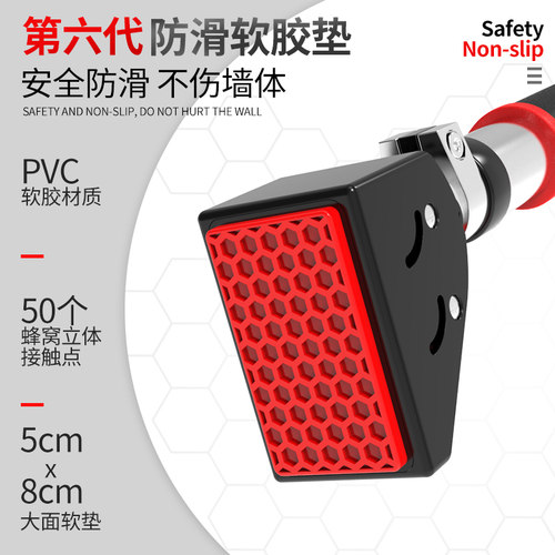 单杠家用室内免打孔引体向上器门上走廊墙体单杠家庭健身吊杆