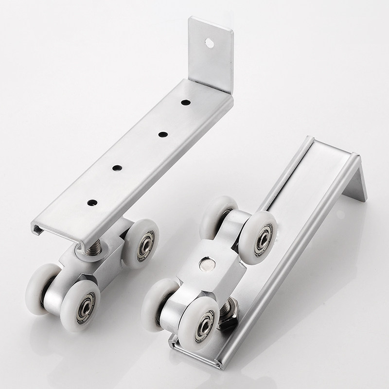 卫生间木门移门超静音吊轮吊滑轮轨道推拉门吊轮吊轨厨房滑轨滑轮