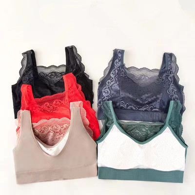 推荐New Lace Non-trace Wrapping Tube Top Vest Style Ladies U