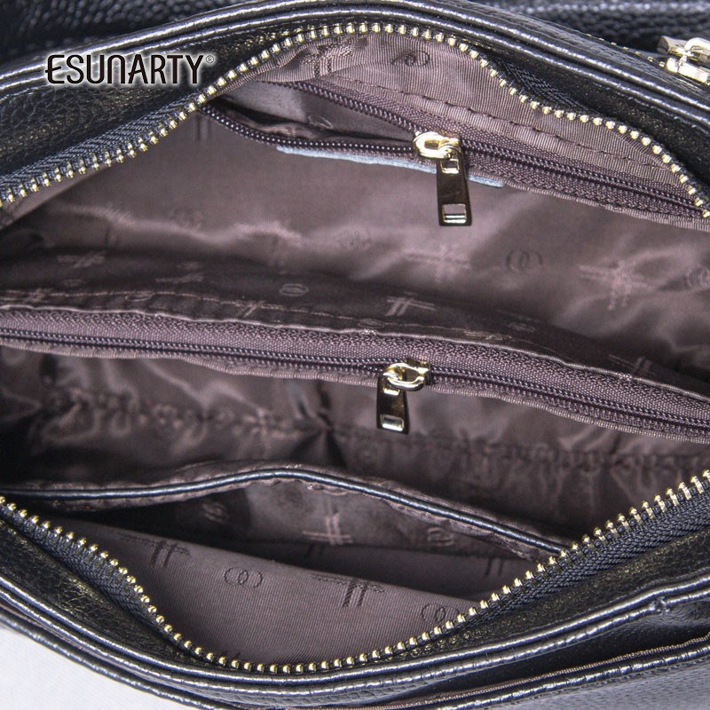 包包2024新款真皮女包百搭单肩斜挎包头层牛皮中年软皮多夹层小包