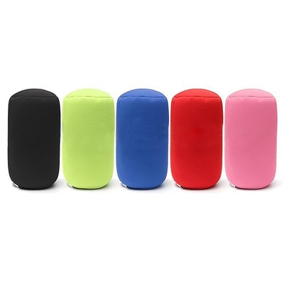 30cmx16cm Cylindrical pillow Micro Mini Microbead Back Cushi