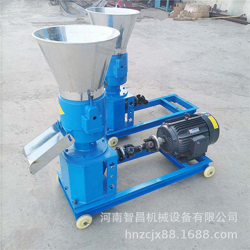 厂家直销210型秆饲料颗粒机 预混精料颗粒饲秸料机 家用猪饲料颗