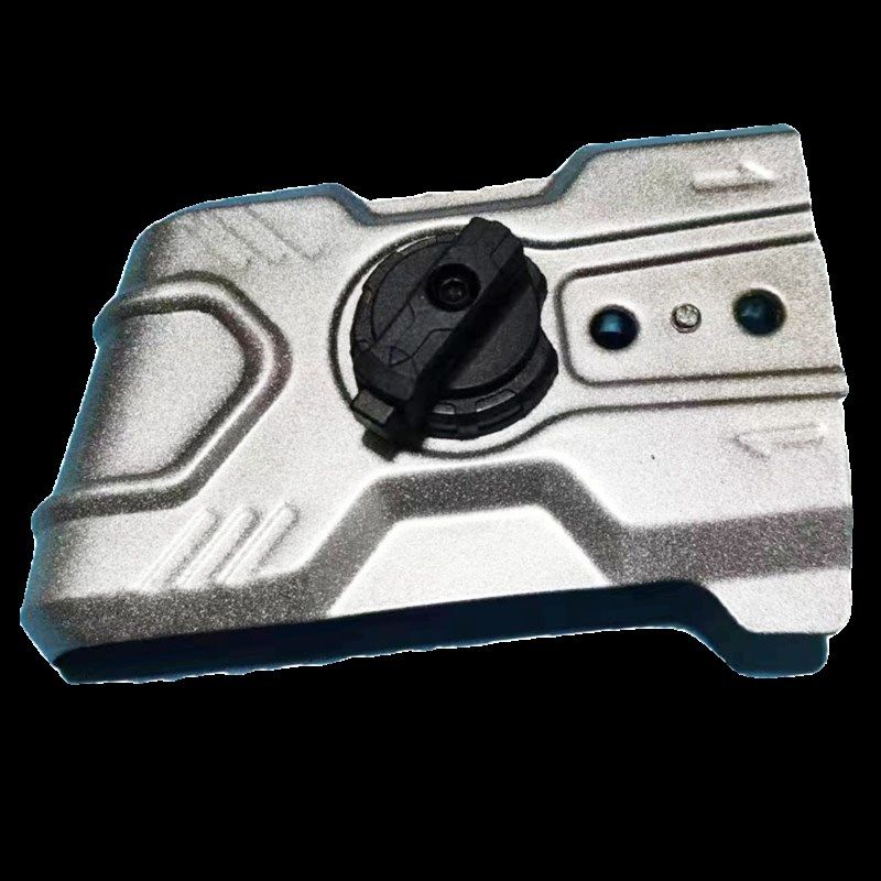 电链锯配件新款铁盖405-7调节器锯虎导板盖马特伐木锯链条松紧器