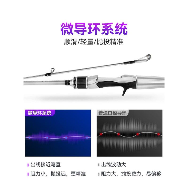 国王银真二代泛用路亚竿单竿直枪柄远投翘嘴鲈鳜鱼虫竿微物路亚竿,户外/登山/野营/旅行用品,路亚竿,淘宝优惠券,粉丝福利购,淘宝优惠卷