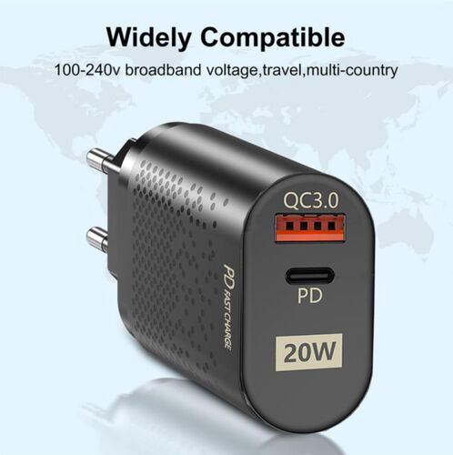 Quick Charge 3.0 EU/US Plug USB Charger For Phone Adapter Fo