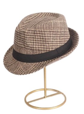 样板房衣帽间男士帽子欧式家居展厅摆件衣柜陈列礼帽装修全屋定制