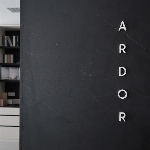 水泥大小写字母数字墙壁装饰文化白色墙面贴简约立体英文字体户外