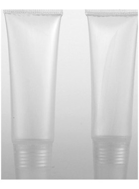 20pcs White 8ml Empty Lipstick Tube Lip Balm Soft Tube Makeu