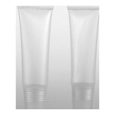 20pcs White 8ml Empty Lipstick Tube Lip Balm Soft Tube Makeu