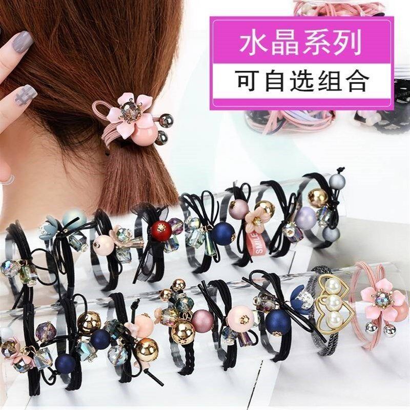 女生绑头发的头绳高级感女士扎头皮筋高弹力耐磨头饰韩式头圈发绳