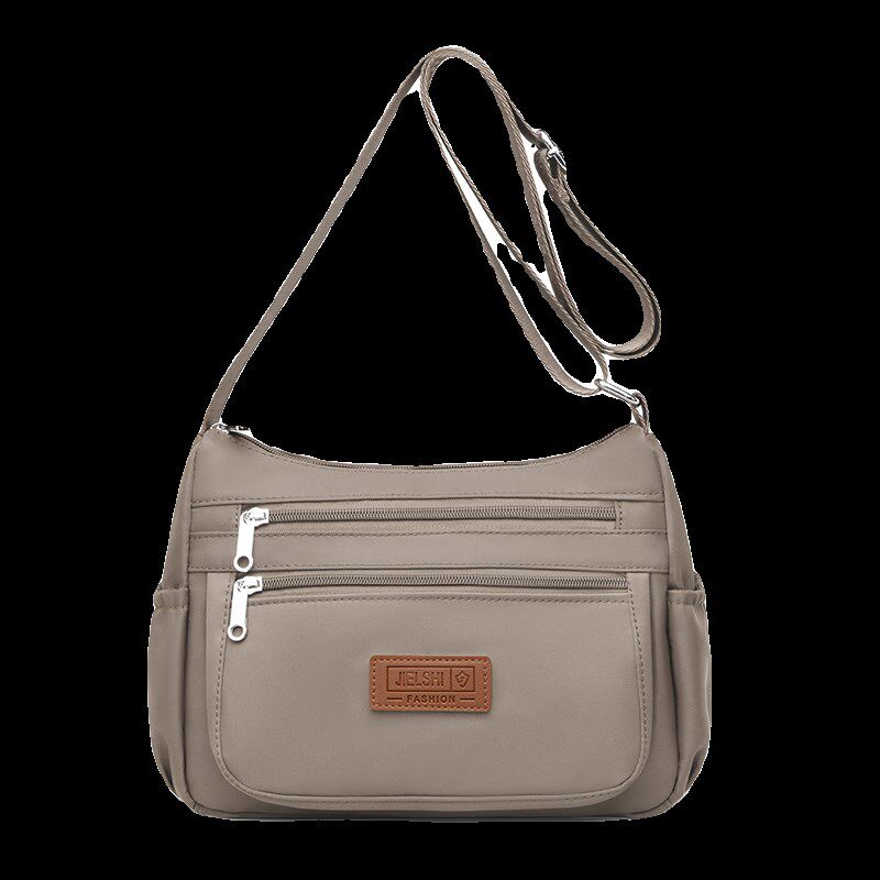 防水尼龙牛津布女包大容量斜挎包春秋新款多隔层休闲旅行单肩包女