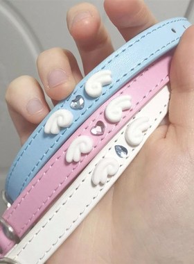 小翅膀爱心fchoker项圈颈饰甜美y2k千禧颈圈项链