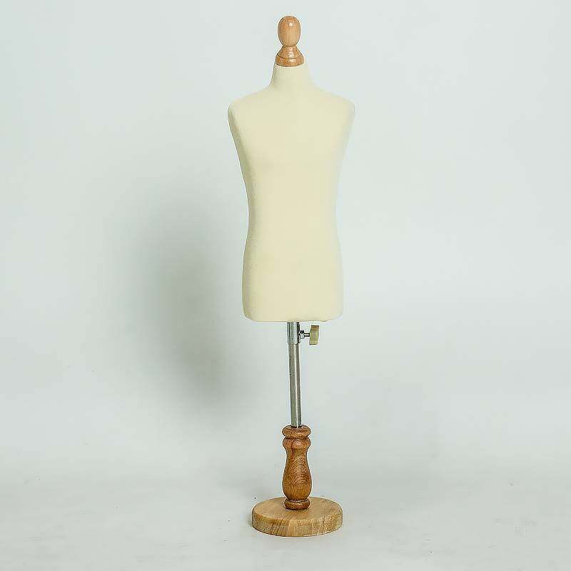 男立体裁剪人台学生教学人台二分之一四分之一迷你小人台模特道具